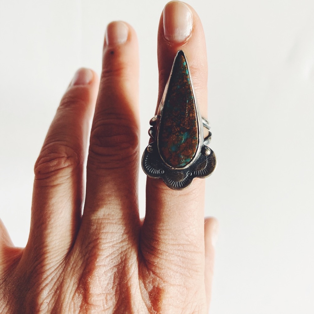 Turquoise Ring Handmade